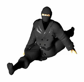 Spagat nach vorne und hinten